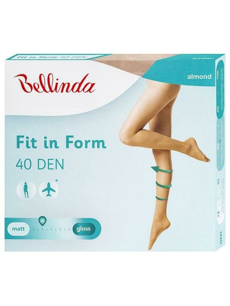 Bellinda FIT IN FORM 40 DEN - Čarape za umorne noge - badem