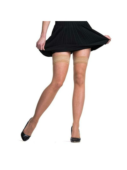 Bellinda FASCINATION UP 15 DEN - Samodržive čarape - amber