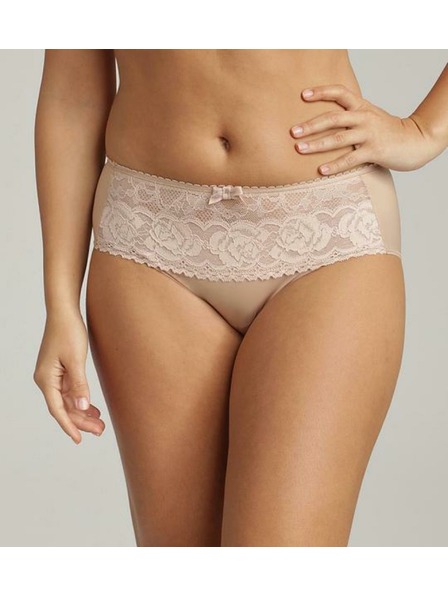 Playtex PLAYTEX RCS FLOWER ELEGANCE MIDI BRIEF - Ženske čipkane gaćice - boja tela