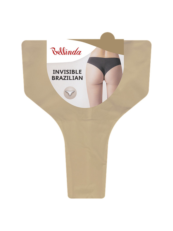 Bellinda INVISIBLE BRAZILIAN - Ženske bezšavne gaćice - boja tela