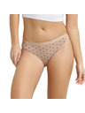 DIM DIM LES POCKETS COTTON SLIP 3x - Ženski pamučni kupaći 3 kom - bijela - svjetlo smeđa - crna