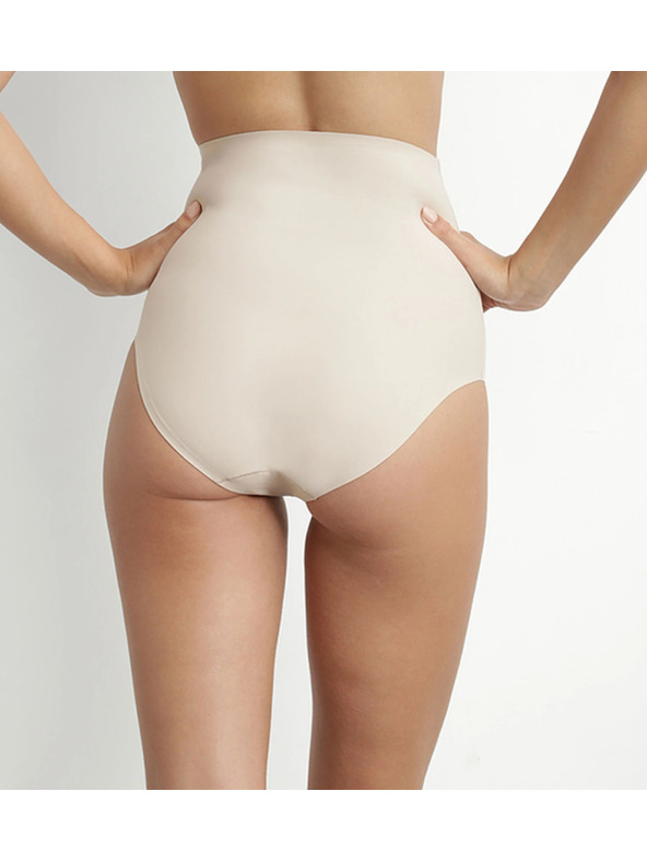 DIM DIM MID WAIST BRIEF - Ženski formujući kupaći sa visom strukom - tjelesna boja