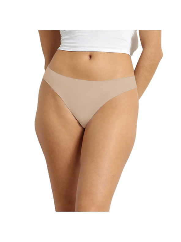 Bellinda INVISIBLE THONG - Ženski bezšavni tanga - tjelesna boja