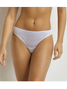 DIM DIM DAILY DENTELLE THONG - Ženski čipkasti tanga - bijela