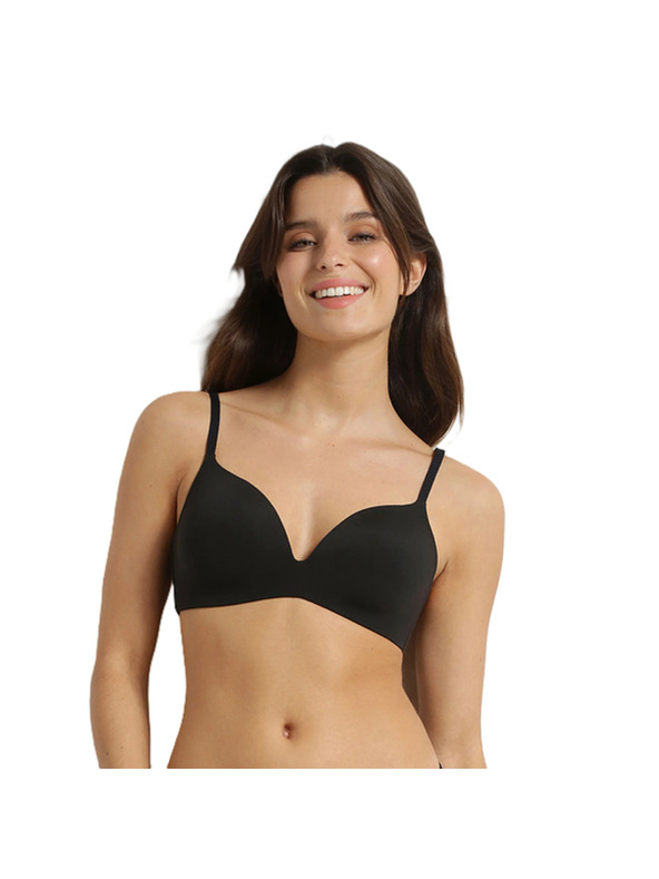 DIM DIM INVISIBLE WIRELESS PADDED BRA - Ženski grudnjak bez kostima - crna