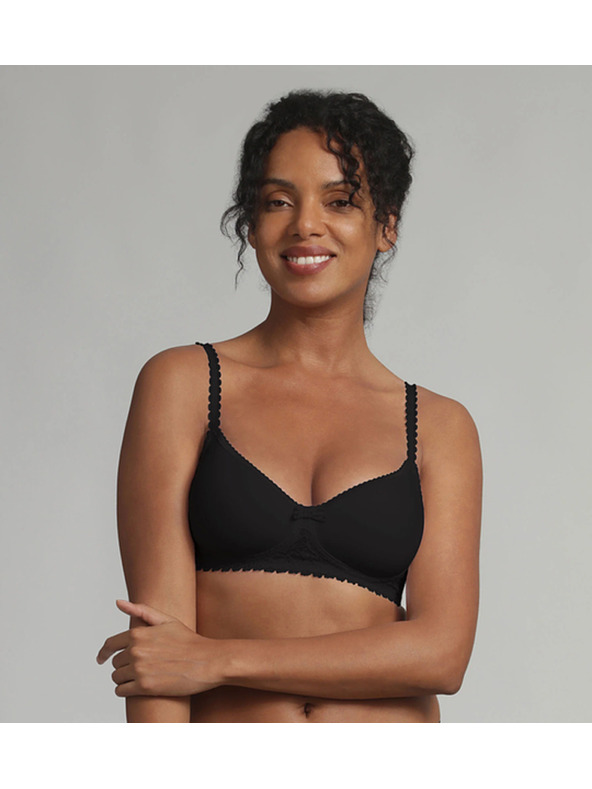Playtex PLAYTEX RCS WIREFREE PADDED BRA - Ženski grudnjak bez kostima - crna