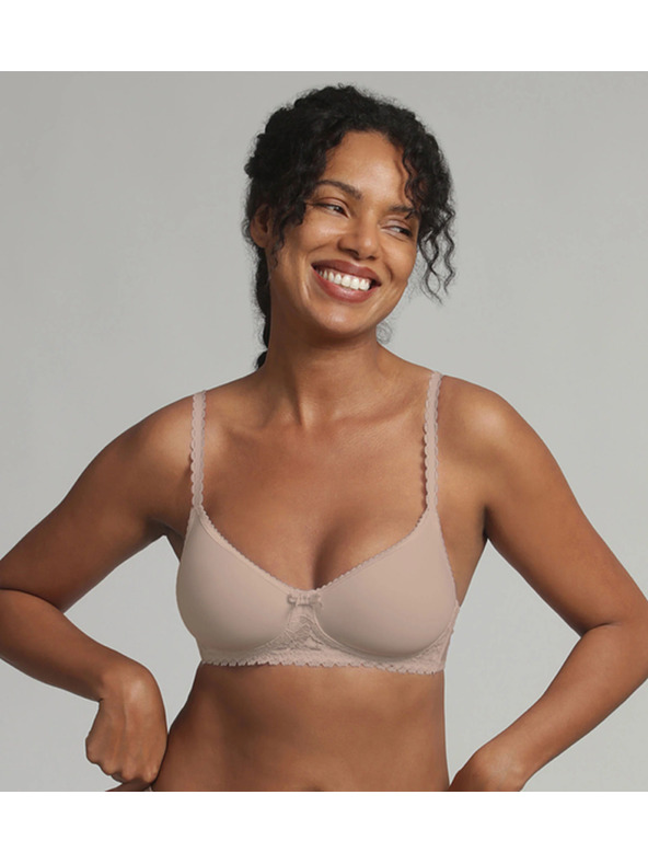 Playtex PLAYTEX RCS WIREFREE PADDED BRA - Ženski grudnjak bez kostima - tjelesna boja