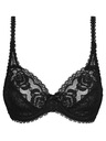 Playtex PLAYTEX RCS FLOWER ELEGANCE UNDERWIRE BRA - Ženski čipkasti grudnjak s kostima - crna