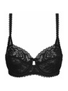 Playtex PLAYTEX RCS UNDERWIRE BALCONETTE BRA - Damski čipkasti grudnjak sa žicom - crna