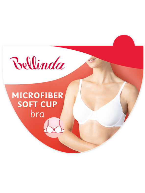 Bellinda MICROFIBRE PADDED BRA - Damski ojačani grudnjak - telesna
