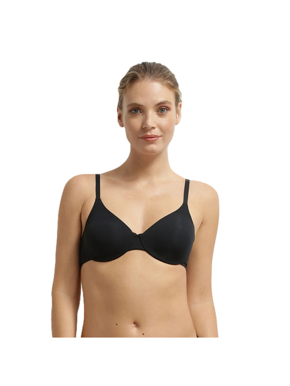 DIM DIM INVISIBLE UNDERWIRE FULL CUP BRA - Damski grudnjak sa žicom - crna