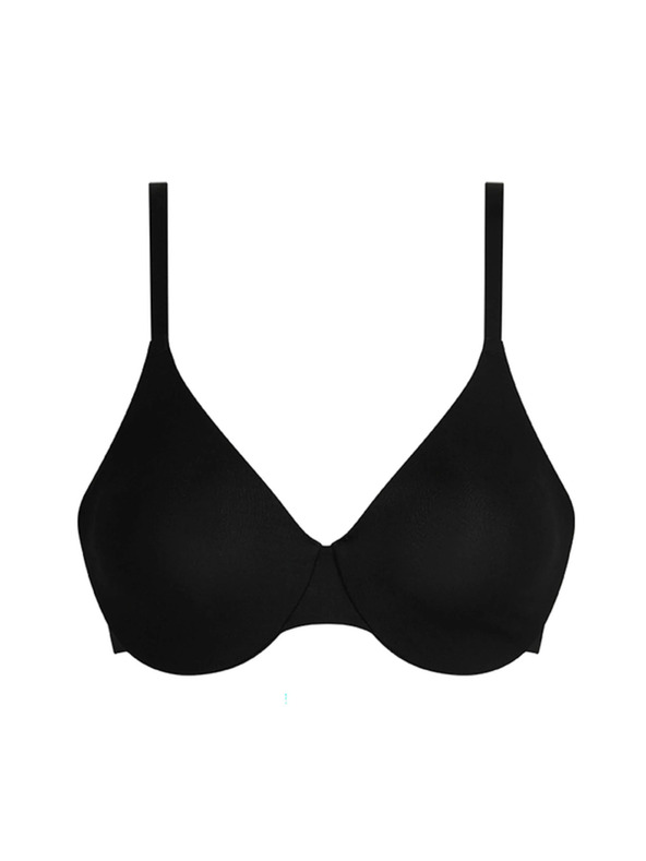 DIM DIM INVISIBLE UNDERWIRE FULL CUP BRA - Damski grudnjak sa žicom - crna