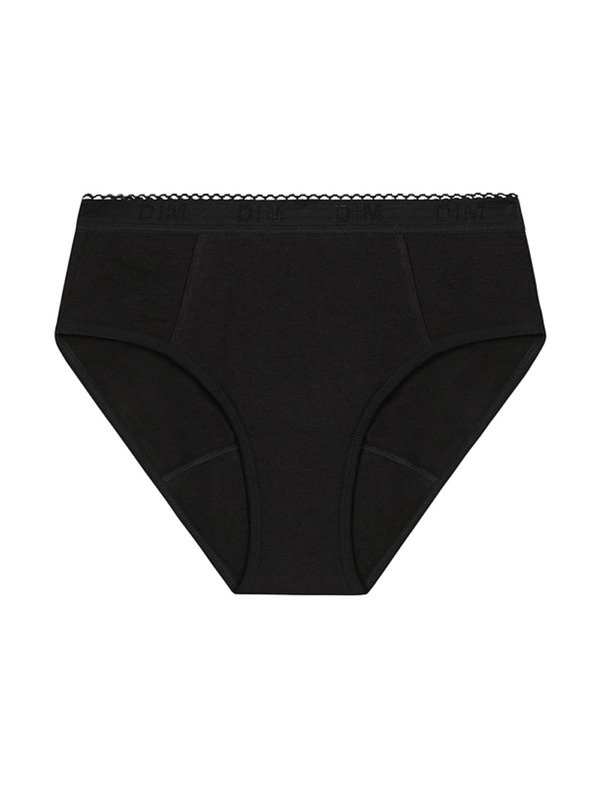 DIM DIM OCS MENSTRUAL KIDS SLIP - Djevojačke menstruacijske gaćice - crna