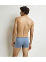 DIM DIM GOTS COTTON STRETCH BOXER 3x - Muške boksarice od bio pamuka 3 kom - siva - plava - crna