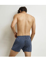 DIM DIM COTTON STRETCH LOOSE BOXER 2x - Muške labave boksarice 2 kom - tamno crvena - tamno plava