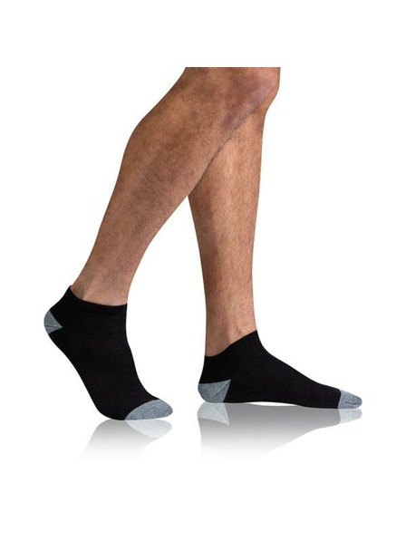 Bellinda SPORT MEN IN-SHOE 3x - Muške čarape za gležanj 3 para - crna
