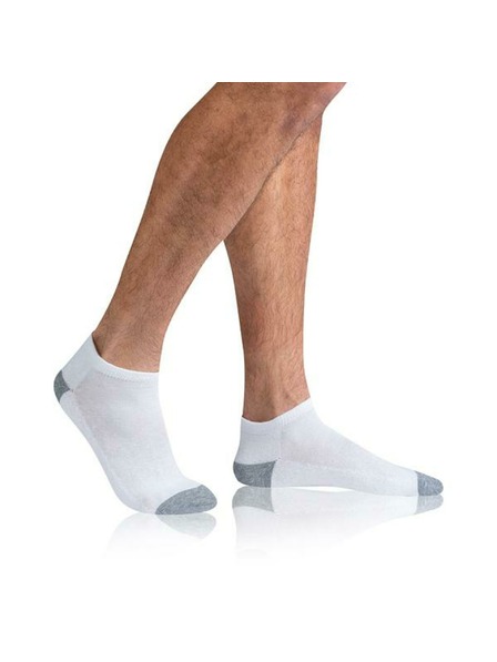 Bellinda SPORT MEN IN-SHOE 3x - Muške čarape za gležanj 3 para - bijela