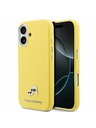 Karl Lagerfeld Karl Lagerfeld PU Karl and Choupette Heads Pins MagSafe Stražnji Poklopac za iPhone 17 Yellow
