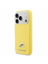 Karl Lagerfeld Karl Lagerfeld PU Karl and Choupette Heads Pins MagSafe Stražnji Poklopac za iPhone 17 Pro Yellow