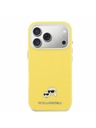 Karl Lagerfeld Karl Lagerfeld PU Karl and Choupette Heads Pins MagSafe Stražnji Poklopac za iPhone 17 Pro Max Yellow