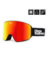Horsefeathers Snowboard naočale Lynx - black/mirror red