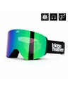 Horsefeathers Snowboard naočale Colt - black/mirror green