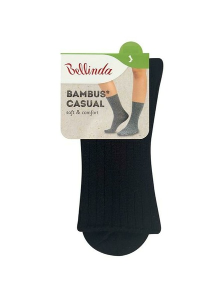 Bellinda BAMBUS CASUAL SOCKS - Zimske bambusne čarape - crna
