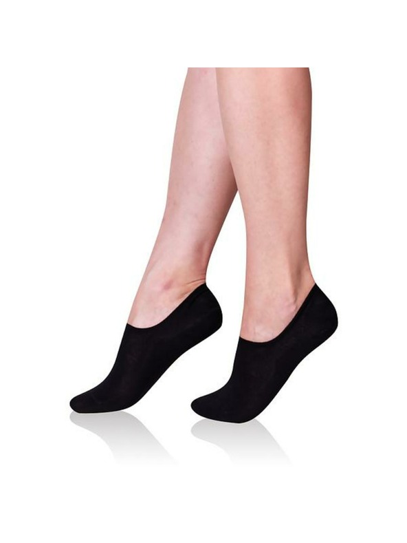 Bellinda BAMBUS SNEAKER SOCKS - Ženskih čarape invisible - crna