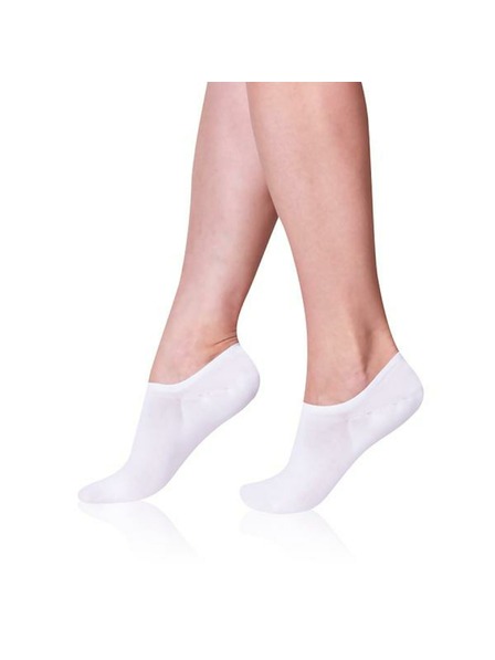 Bellinda BAMBUS SNEAKER SOCKS - Ženskih čarape invisible - bijela