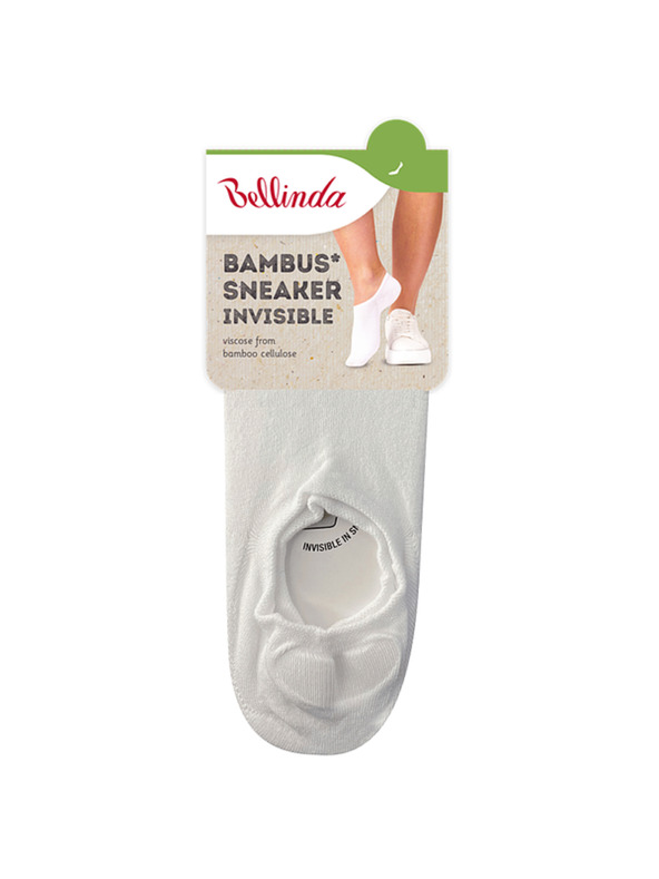 Bellinda BAMBUS SNEAKER SOCKS - Ženskih čarape invisible - bijela