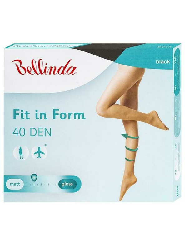Bellinda FIT IN FORM 40 DEN - Čarape za umorne noge - crna