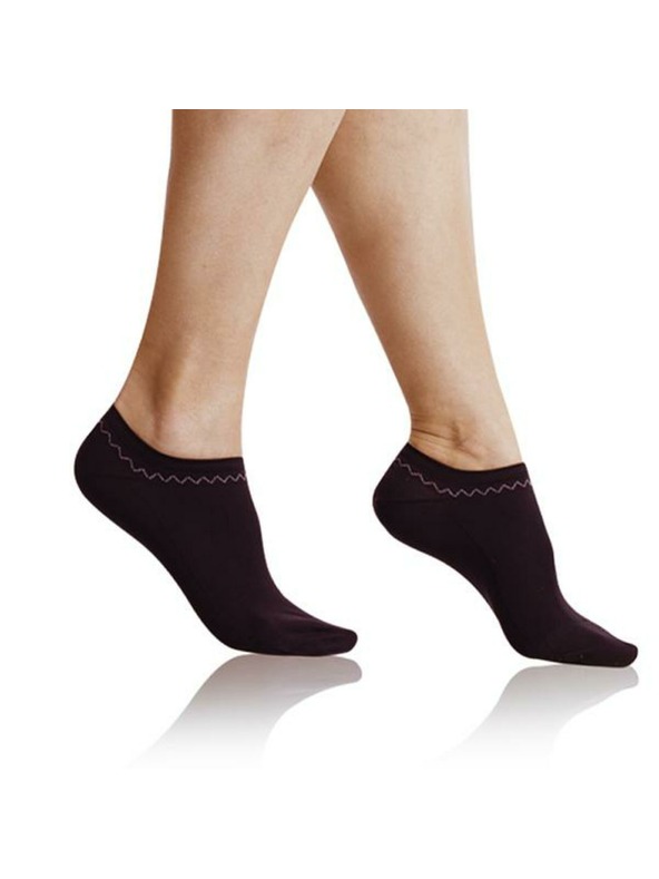 Bellinda Crne ženske čarape Bellinda FINE IN-SHOE SOCKS