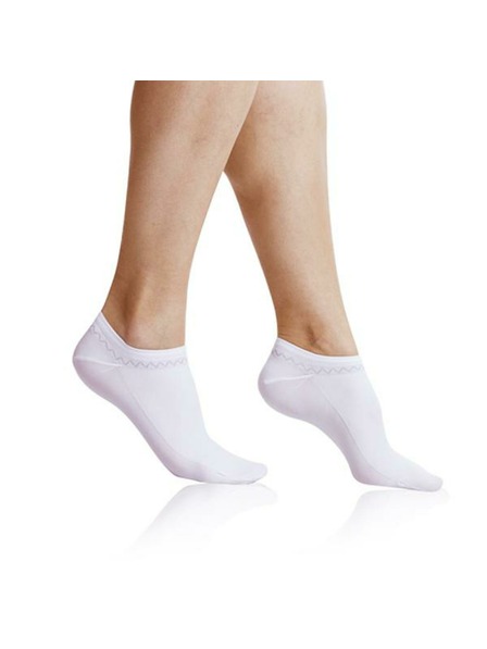 Bellinda Bijele ženske čarape Bellinda FINE IN-SHOE SOCKS