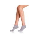 Bellinda Set od dva para ženskih čarapa sive boje Bellinda COTTON IN-SHOE SOCKS 2x