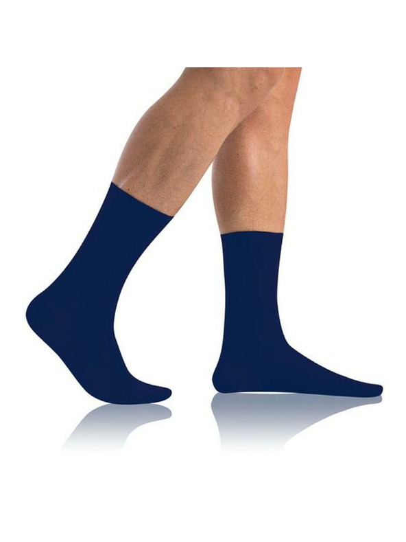 Bellinda Tamnoplave muške čarape Bellinda BAMBUS COMFORT SOCKS