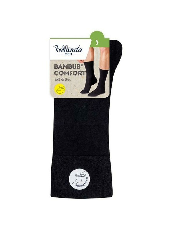 Bellinda Tamnoplave muške čarape Bellinda BAMBUS COMFORT SOCKS