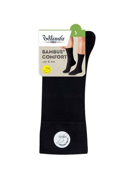Bellinda Tamnoplave muške čarape Bellinda BAMBUS COMFORT SOCKS