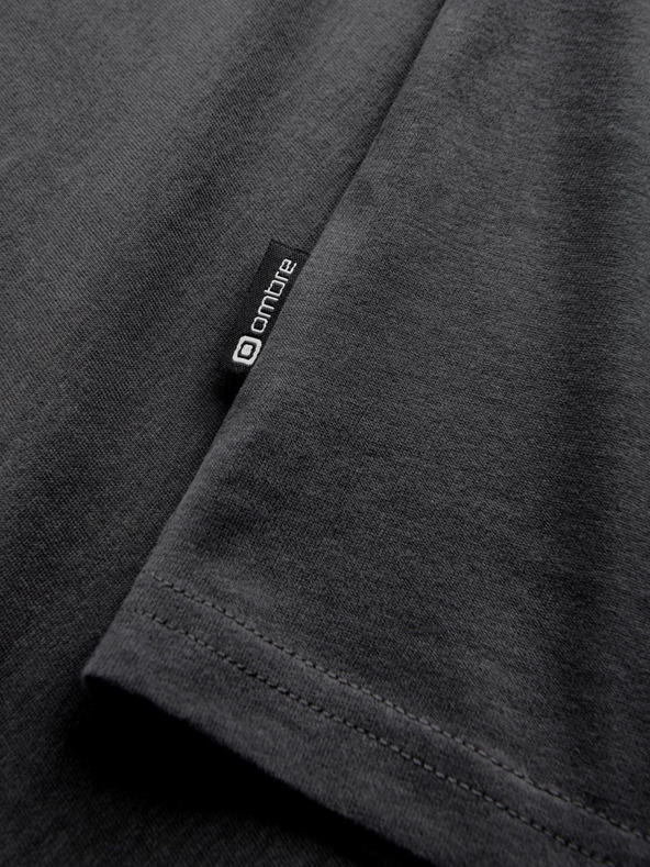 Ombre Clothing Muška pamučna majica s Ombre Streetstyle džepnim printom Ombre Clothing
