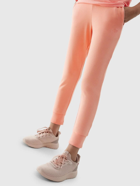 4F Pamučne trenirke za djevojčice