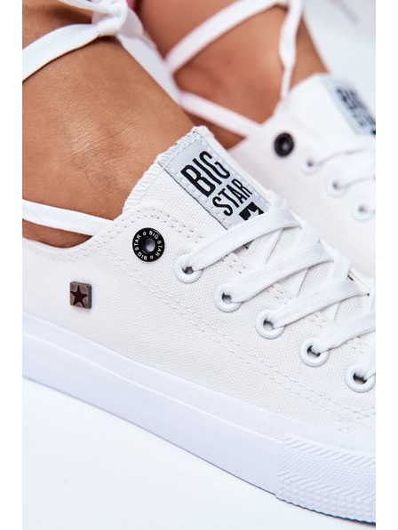 BIG STAR SHOES Ženske klasične Big Star tenisice - bijele