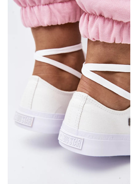 BIG STAR SHOES Ženske klasične Big Star tenisice - bijele