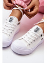 BIG STAR SHOES Ženske klasične Big Star tenisice - bijele