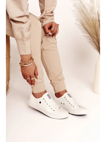 BIG STAR SHOES Ženske klasične Big Star tenisice - bijele