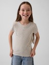 GAP Dječje rebraste majice s logom GAP