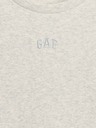 GAP Dječje rebraste majice s logom GAP