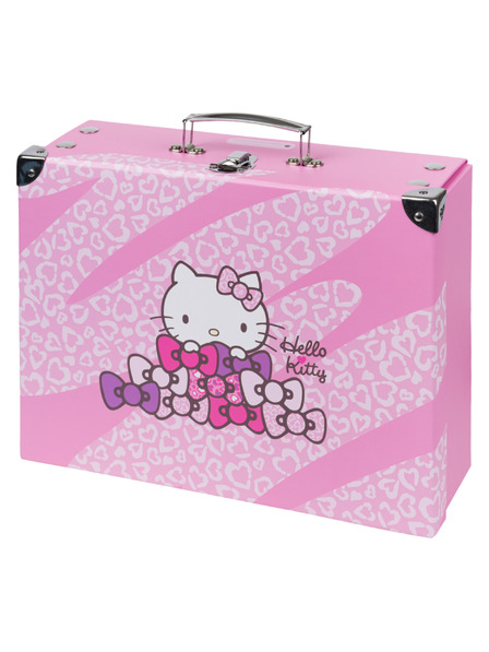 BAAGL  BAAGL Sklopiva školska torba Hello Kitty Sweet Leopard sa okovima