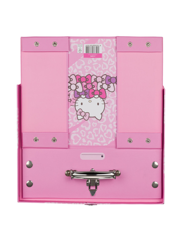 BAAGL  BAAGL Sklopiva školska torba Hello Kitty Sweet Leopard sa okovima