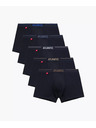 Atlantic 5-PACK Muške gaće crne