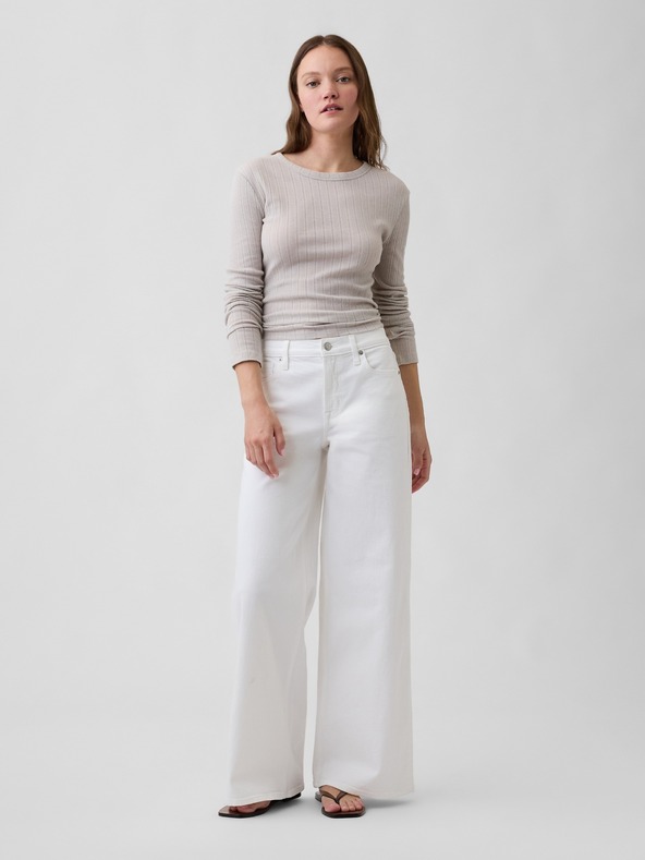 GAP Traperice Mid Rise Wide-Leg GAP