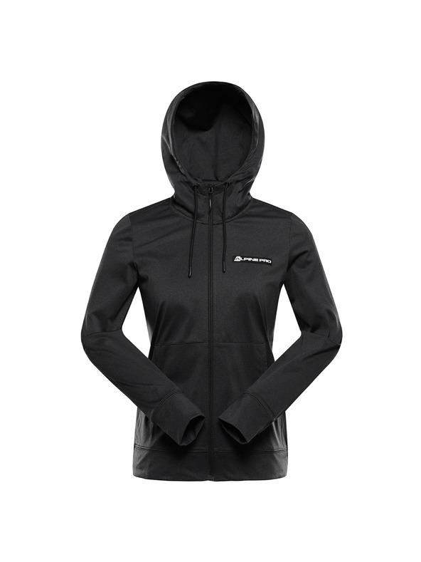 ALPINE PRO Ženska brzo sušeća majica s cool dry ALPINE PRO ORESA black
